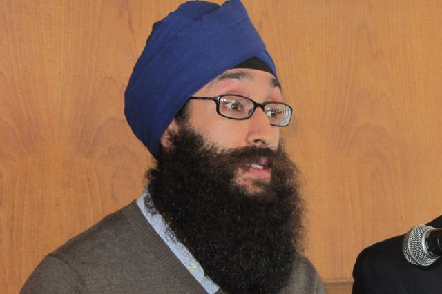 Dr. Prabhjot Singh speaks about his assault at a press conference in September